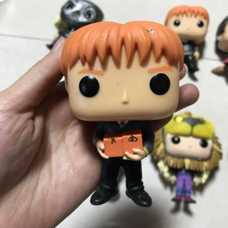 Неидеальный Funko POP официальный Гарри Поттер, Джинни, Минерва МакГонагалл, Sirius, Lucius Виниловая фигурка Коллекционная модель игрушки - Цвет: 2