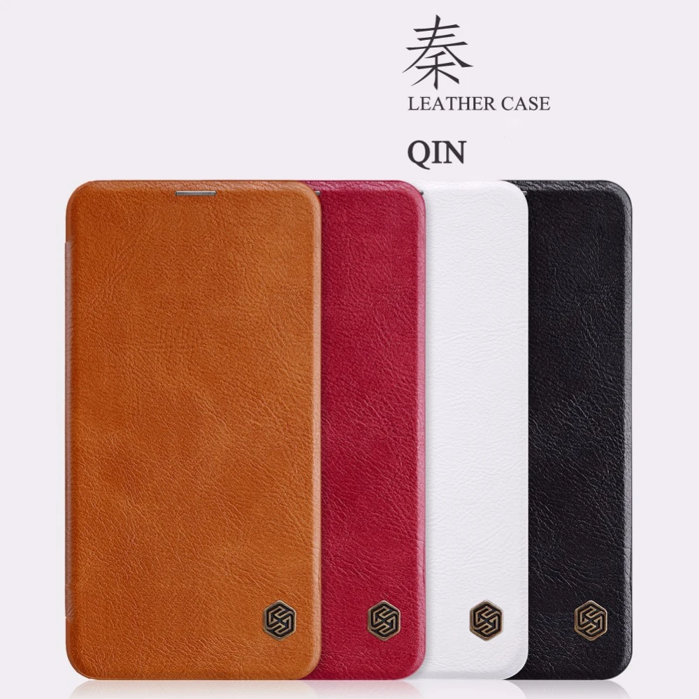 Nillkin leather case for Samsung Galaxy S10e QIN Protective flip Cover wallet Case | Мобильные телефоны и аксессуары