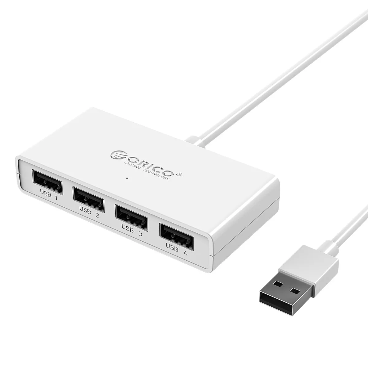 ORICO высокоскоростной 4 порта USB2.0 концентратор USB порт USB микро порт концентратор зарядный концентратор USB разветвитель для Apple Macbook Air ноутбук ПК планшет