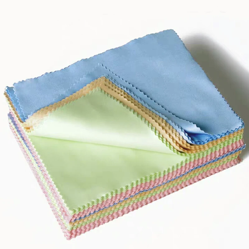 Wholesale Cleaning Cloth 100PCS Microfiber Eyeglasses Cleaner Glasses