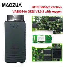 Высокое качество OKI чип VAS 5054A ODIS V5.1.3 Keygen Bluetooth V4.0 VAS5054A полный чип VAS5054 UDS для VAG диагностический инструмент