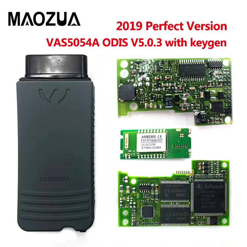 Высококачественный OKI чип VAS 5054A ODIS V5.1.3 генератор ключей Bluetooth V4.0 VAS5054A полный VAS5054