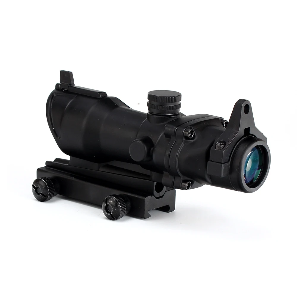 ohhunt 4x32 Hunting RifleScopes Real Fiber Optics BDC Glass Etched Reticle Tactical Optical Sights for AR15 M4 M16 Rifle Scope (5)