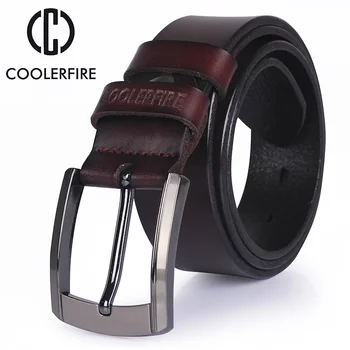 

Men High Quality Genuine Leather Belt Luxury Designer Belts Men Cowskin Fashion Strap Male Jeans For Man Cowboy