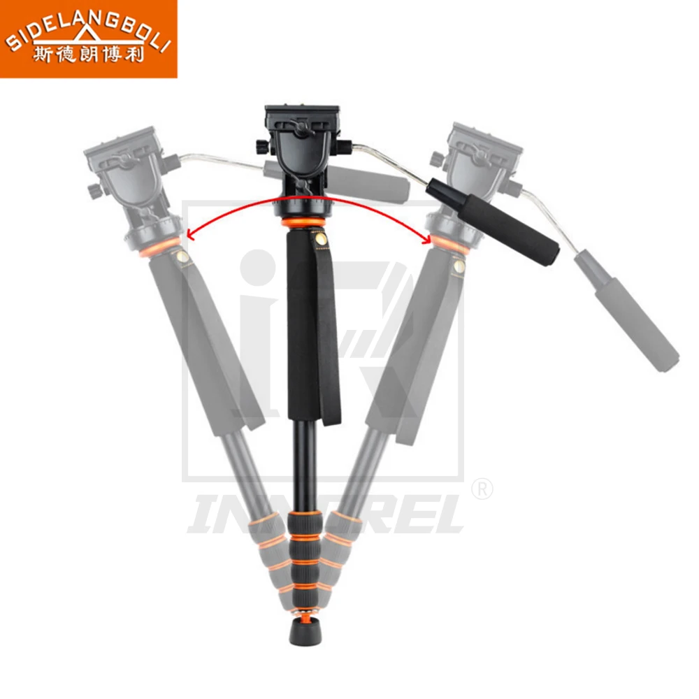 QZSD SIDELANGBOLI SL 188 Профессиональный портативный монопод для видеокамеры DSLR