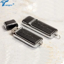 50 шт./партия, черный кожаный USB флэш-накопитель, 4 ГБ, 8 ГБ, 16 ГБ, 32 ГБ, флеш-накопитель USB 2,0, Пользовательский логотип, debosed подарки