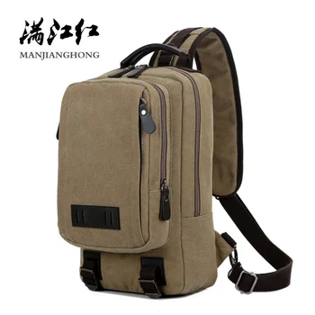 

Vintage Canvas Men Messenger Bags Large Casual Shoulder Sling Bag Men New Leisure Crossbody Chest Bag For Men Male Handbag 1261