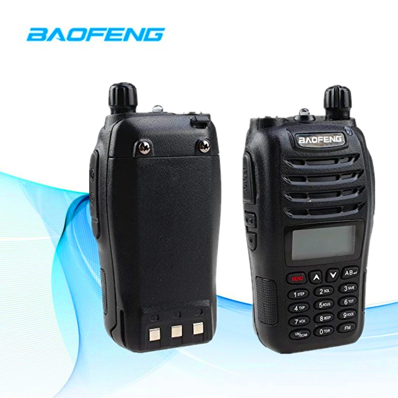 

2PCS Walkie Talkie Radio Vhf Uhf Dual Band Mobile Baofeng uv-b6 Police Equipment For Ham Radio Transceiver Two Way Radio UV-B6