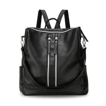 

AUGUR 2018 Fashion Women Backpack High Quality PU Leather Backpacks For Teenage Girls Female School Bags Travel Knapsack Women'