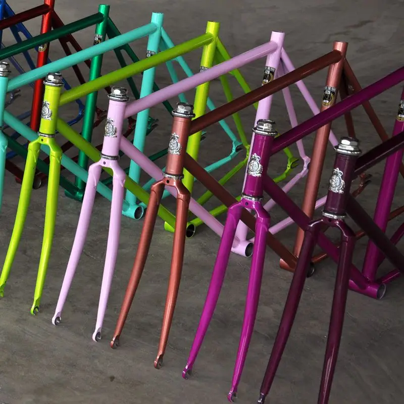 Discount Chrome molybdenum steel frame 700C 50cm 52cm 54cm frame fixie bicyle road bike frame fixed Gear Bike frame 1 Discount Chrome molybdenum steel frame 700C 50cm 52cm 54cm frame fixie bicyle road bike frame fixed Gear Bike frame 1