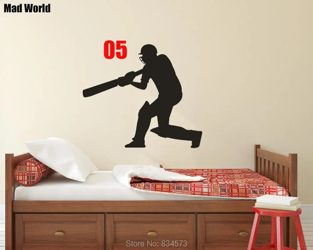 Cricket Batsman Player Sports Silhouette 05 56 64w 2