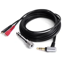 Hi-Fi линия обновления для Sennheiser HD25 HD560 HD540 HD480 HD430 HD414 HD250 Запчасти для наушников адаптер для ремонта кабеля гарнитуры
