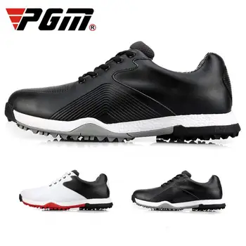 

PGM Men Waterproof Golf Shoes Breathable Shock Absorption Training Sneakers Male Skidproof Athletic Shoes High Quality D0756