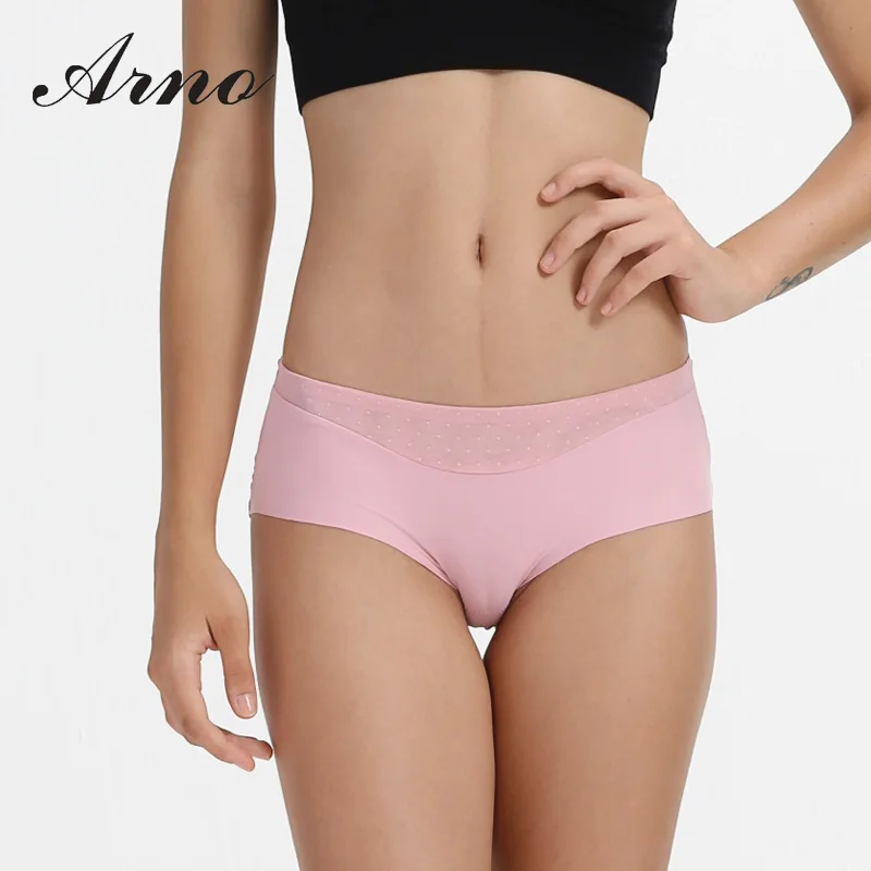 Buy ARNO Solid Women Pink Panties, Sexy Black Female