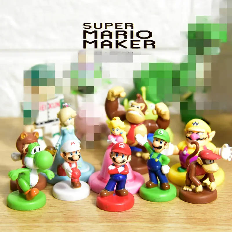 30piece 2-3cm Super Mario Bros Figure Super Mario Brothers Fun Collectible PVC figures 30piece 2-3cm Super Mario Bros Figure Super Mario Brothers Fun Collectible PVC figures