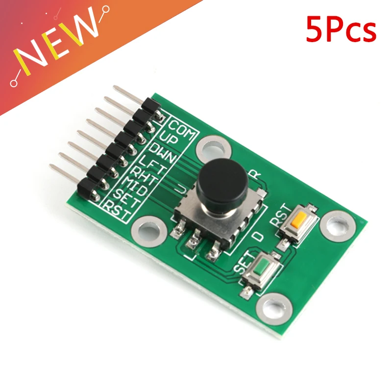 

5pcs/lot Five direction navigation key module 5D rocker independent keyboard switch button MCU For arduino