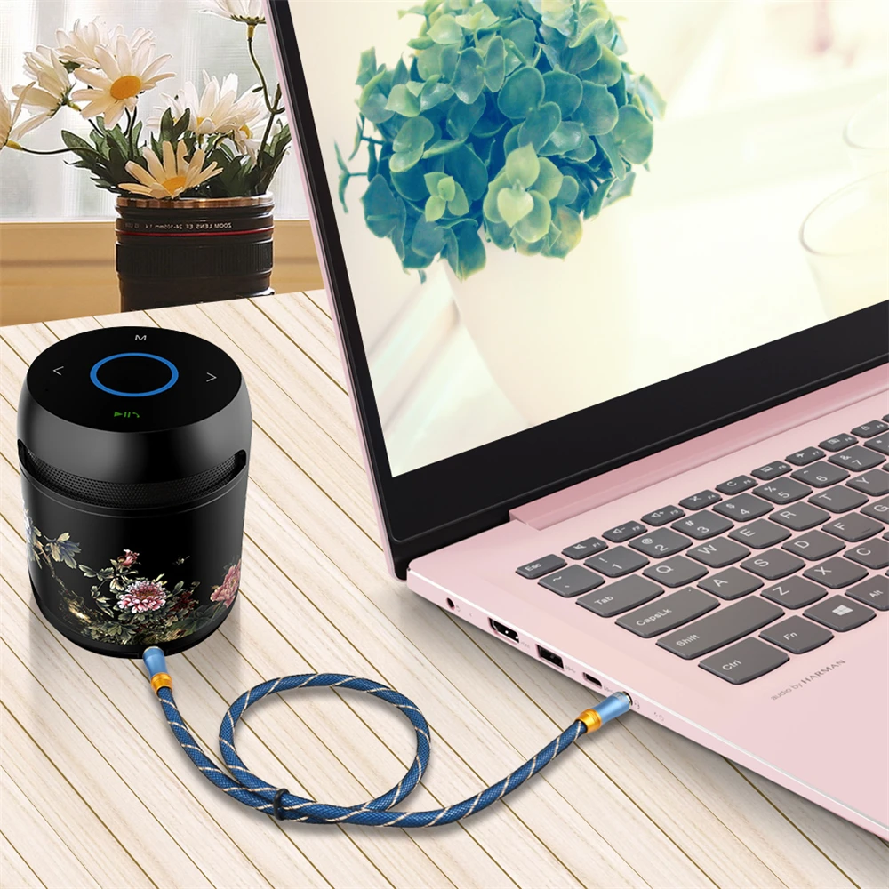 EMK 3.5mm audio Cable high quality Jack 3.5 with nylon braided Male to Male Aux Cable 1m 2m 3m 5m For Phone Car computer Speaker EMK 3.5mm audio Cable high quality Jack 3.5 with nylon braided Male to Male Aux Cable 1m 2m 3m 5m For Phone Car computer Speaker