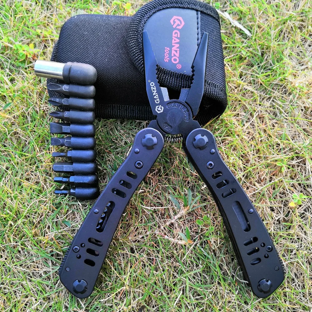 

Ganzo G103 Multi tool Pocket Folding Plier Camping Survival Knife Multi Tool Pliers Conbination Hand Tools original ganzo tools