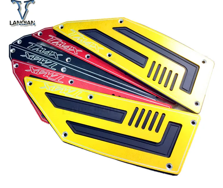 For YAMAHA TMAX 530 TMAX-530 2012 2013 2014 2015 2016 Motorcycle Foot Pegs Front and Rear Footboard Step Foot Plate