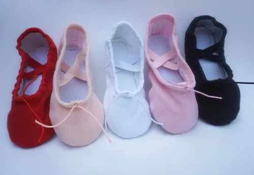 Canvas Ballet Dance Shoes For Girls Ballet Dance Dancing Shoes For Children Kids Girls Women Soft Training shoes