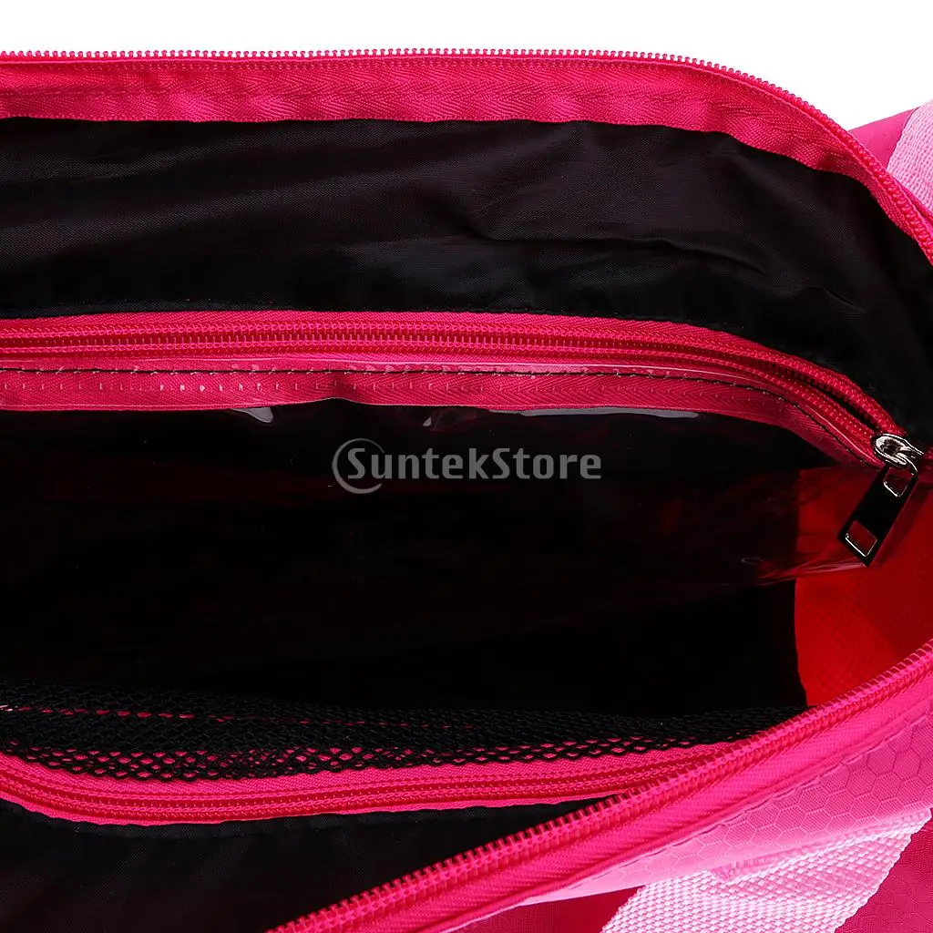 Waterproof Swimming Swim Pool Bag Dry and Wet Seperation Gym Fitness Sports Adjustable Shoulder Strap Zipper Tote Handbag