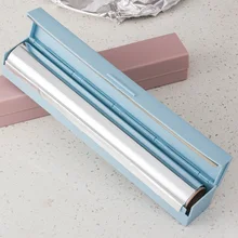 Пластиковая оберточная бумага диспенсер кухня липкая пищевая пленка Диспенсер для резки консерванта пленка резак кухонный держатель для хранения аксессуары