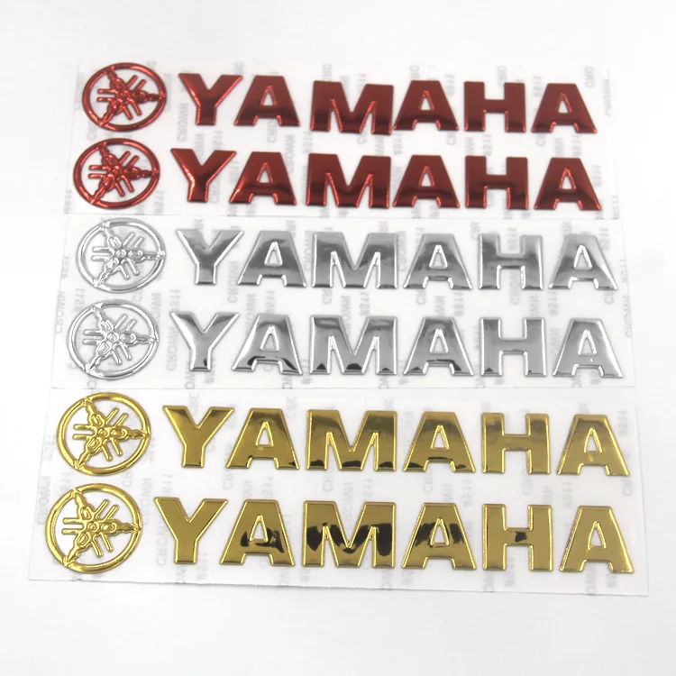 

Motorcycle bike Sticker Decal for YAMAHA LOGO YZF R1 R6 R3 R25 1000 600 TMAX 500 530 MT 01 07 09 FZ6R XJ9 FJR 1300 FZ8 FZ1 FZ6
