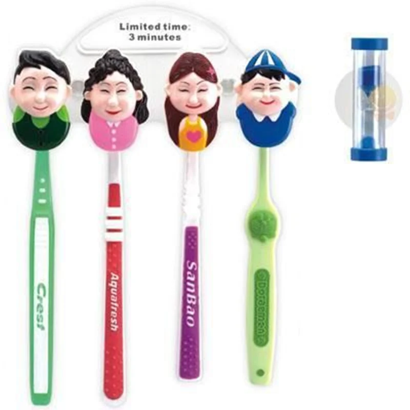 Держатель для зубных щёток с присосками|toothbrush holder|cartoon family toothbrush holdercartoon holder |