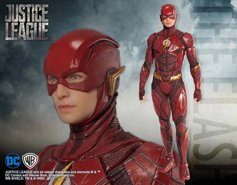 DC супергерой Лига Справедливости ARTFX + Статуя флэш экшн фигурка Коллекционная