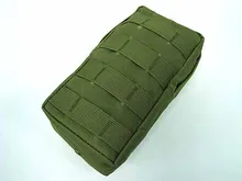 Tactical MOLLE/PALS Modular Utility Pouch Magazine Mag Accessory Medic Bag Army Green Black CP Woodland TAN