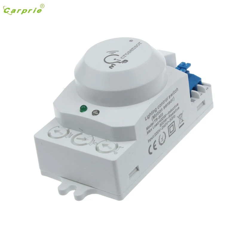 CARPRIE 220V 5 8GHz Microwave Movement Motion Detector Sensor Switch For Light L70307