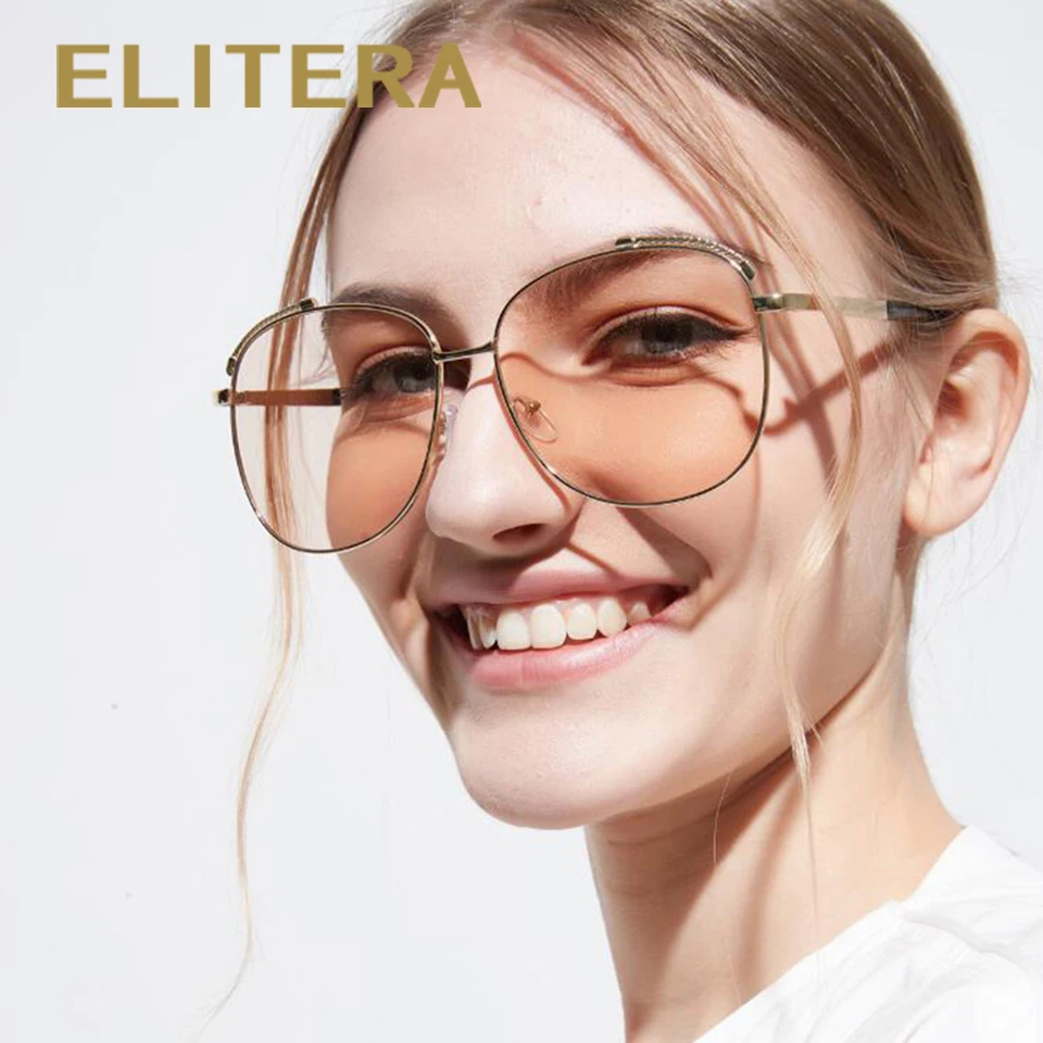 

ELITERA Fashion Design Sunglasses Women Men Driving Square Frame Sun Glasses Female Goggle UV400 Eyewear