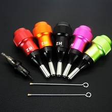 Рекомендуем! горячий предмет татуировки рукоятки картридж H2-30MM регулируемые картриджи татуировки из алюминиевого сплава рукоятки трубки Fre