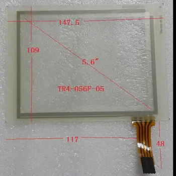 

new touch screen only touch & touch glass for panel TR4-056F-05 DG,80F3-A110-56050 for HMI panel vt505w00000