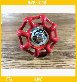 

8pcs/lot Pipe Valve Retro Cast Iron Pipe Accessory industrial Style Valve For Clothes Bag Hanger Wall Hook Valve for pipe