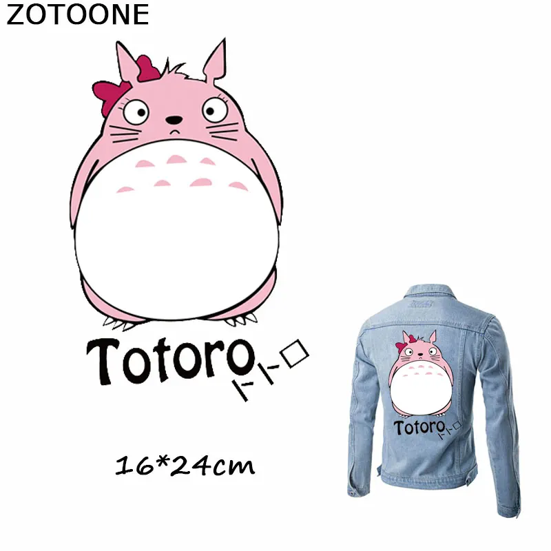 

ZOTOONE Lovely Cartoon Cat Patch Iron on Transfers Sticker for Clothes Diy T-shirt Dresses Girl Patches for Clothing Applique E