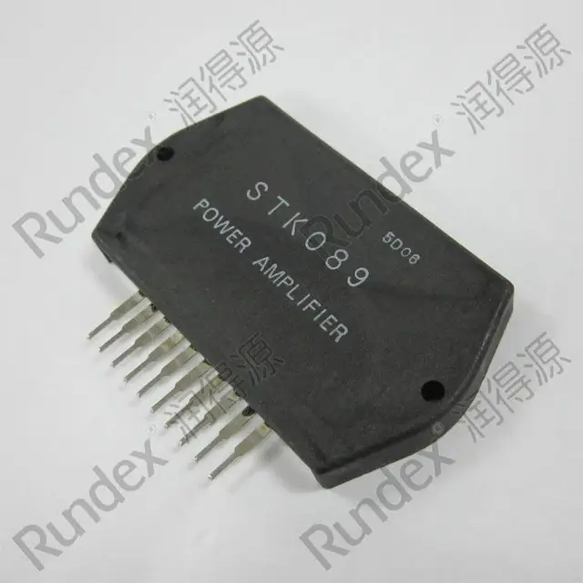 STK089 100W audio amplifier thick film hybrid circuits on
