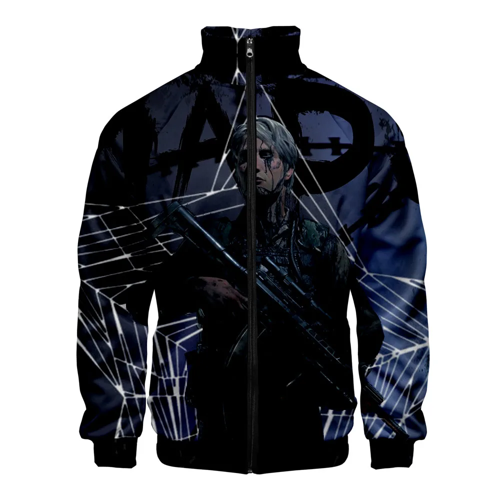 

Death Stranding 3D Printed Stand Collar Zipper Jacket Women/Men Fashion Long Sleeve Jackets 2019 Hot Sale Streetwear Clothes