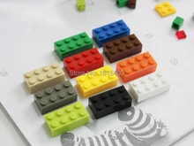 100PCS/Lot Kids DIY Toys 2*4 Plastic Building Blocks To Assemble Educational Learning Girls & Boys Toys compatible with lego