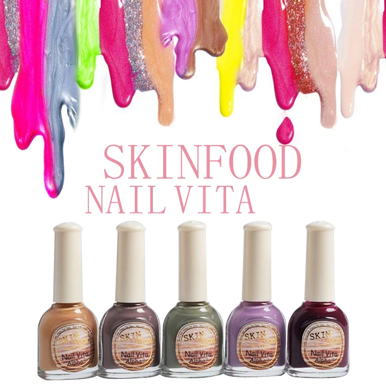 2016 Vitamin Nail Polish Mineral Series Winter Tone nail makeup healty