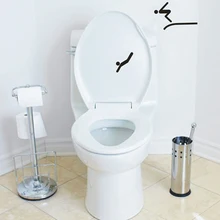 Креативные наклейки на стену для ванной комнаты, современные минималистичные водонепроницаемые наклейки на сиденья для унитаза, украшение для дайвинга, стеклянные наклейки