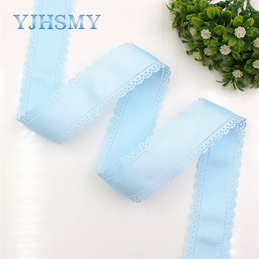 I-19407-887 YJHSMY I-19407-882, 5 ярдов, Горячая 38 мм полые цветы твердые корсажные ленты, материал "сделай сам", аксессуары для одежды - Цвет: I-19407-887