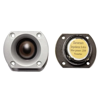 

HIFI 2.36 inch silk soft Dome tweeter car home stage audio DIY kits treble speaker driver unit AMT 6 Ohm