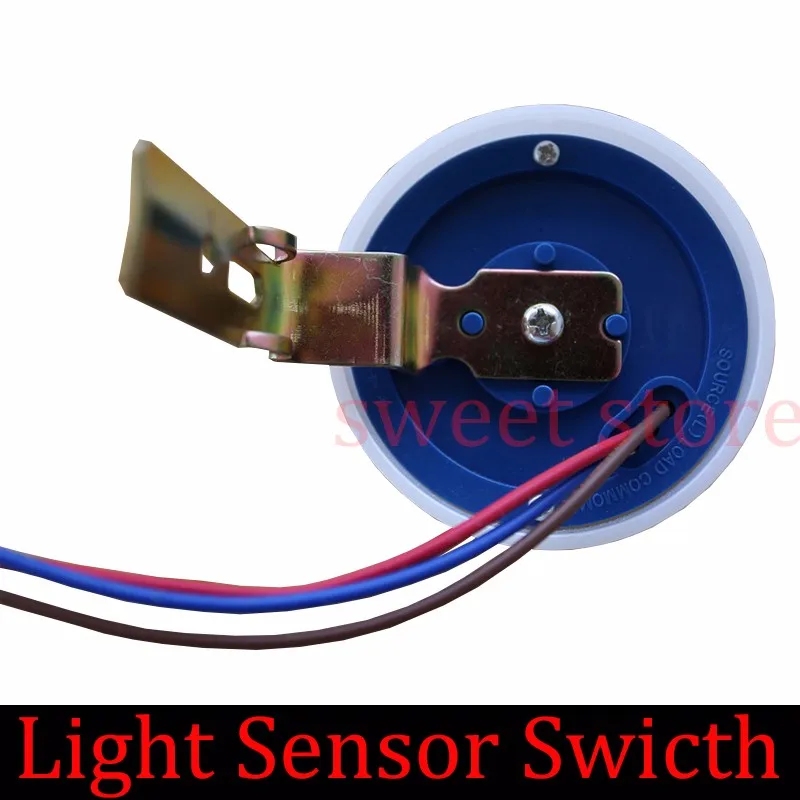 Adjustable AC 220V 25A Automatic Light Sensor Detector Switch Photoelectric Photo Switch Sensor Control Switch Outdoor 50HZ  (4)