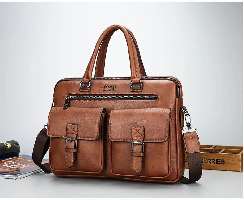 ZYJ мужские деловые дорожные кожаные портфели для ноутбука, мужские сумки, повседневные сумки-мессенджеры, портфель на плечо, портфель, сумка, сумка