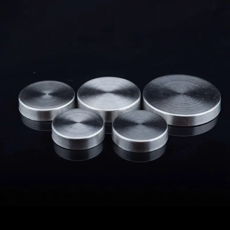 20pcs 30mm Diameter Stainless Steel Decorative Mirror Screw Cap