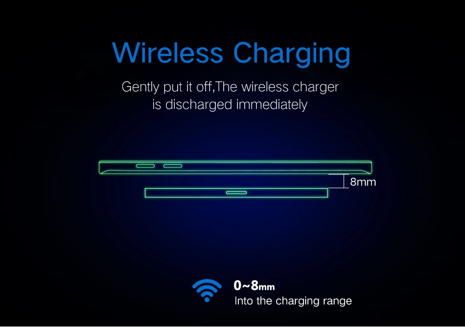 2Wireless Charger for iPhone X 8 Plus Samsung Galaxy S9 S8 Plus S7 S6 Edge Note 4 5 8 Fast Charging Qi Nexus Nokia Sony LG H