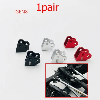 

1Pair Aluminum Alloy Redcat GEN8 Rear Down Pull Rod Seat Connecting Mount Holder Base for RC Car Model Simulated