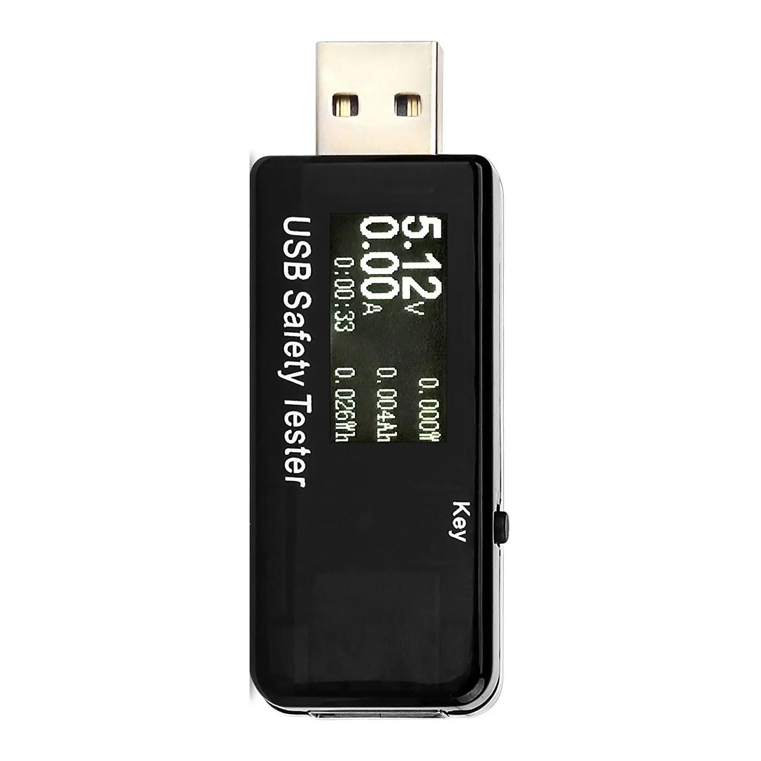 

Professional USB Safety Tester Digital Power Meter Tester Multimeter Current and Voltage Monitor DC 5.1A 30V Amp Voltage Meter
