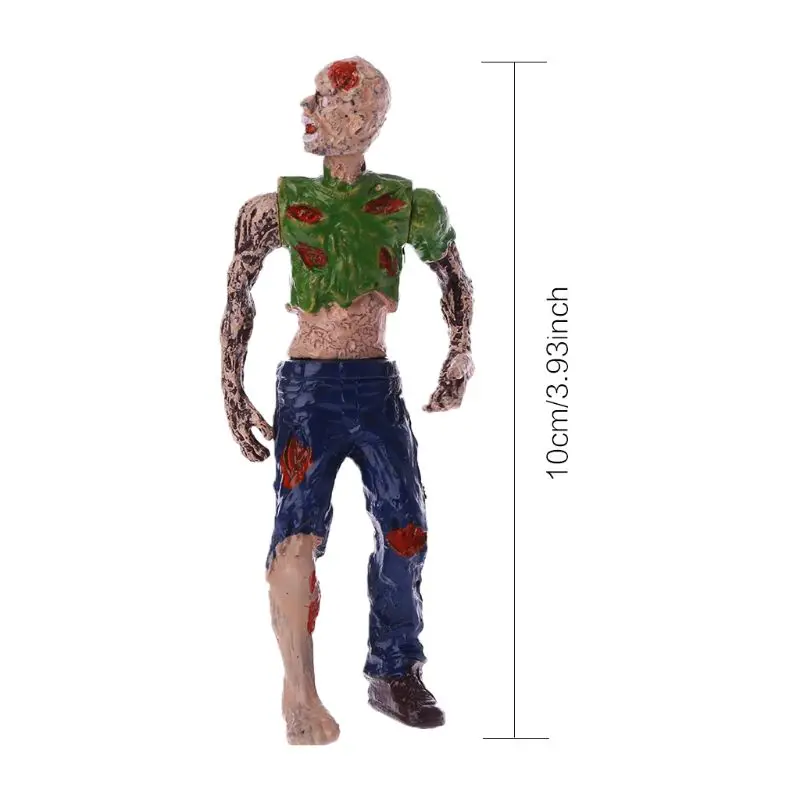 6 шт. ходячие трупы модель террор Зомби детские фигурку игрушки куклы сборки модели